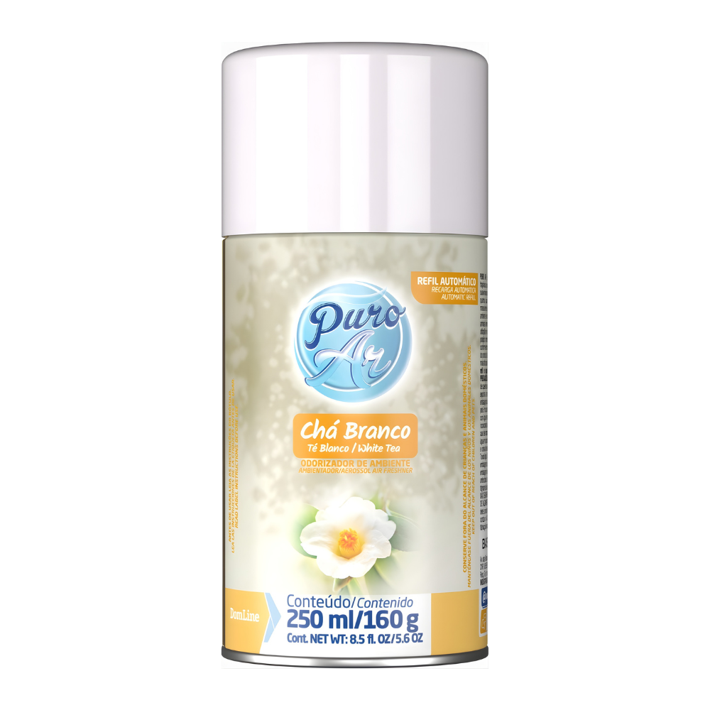 Imagem - Odorizador Aerossol Puro Ar Chá Branco Refil 250ml