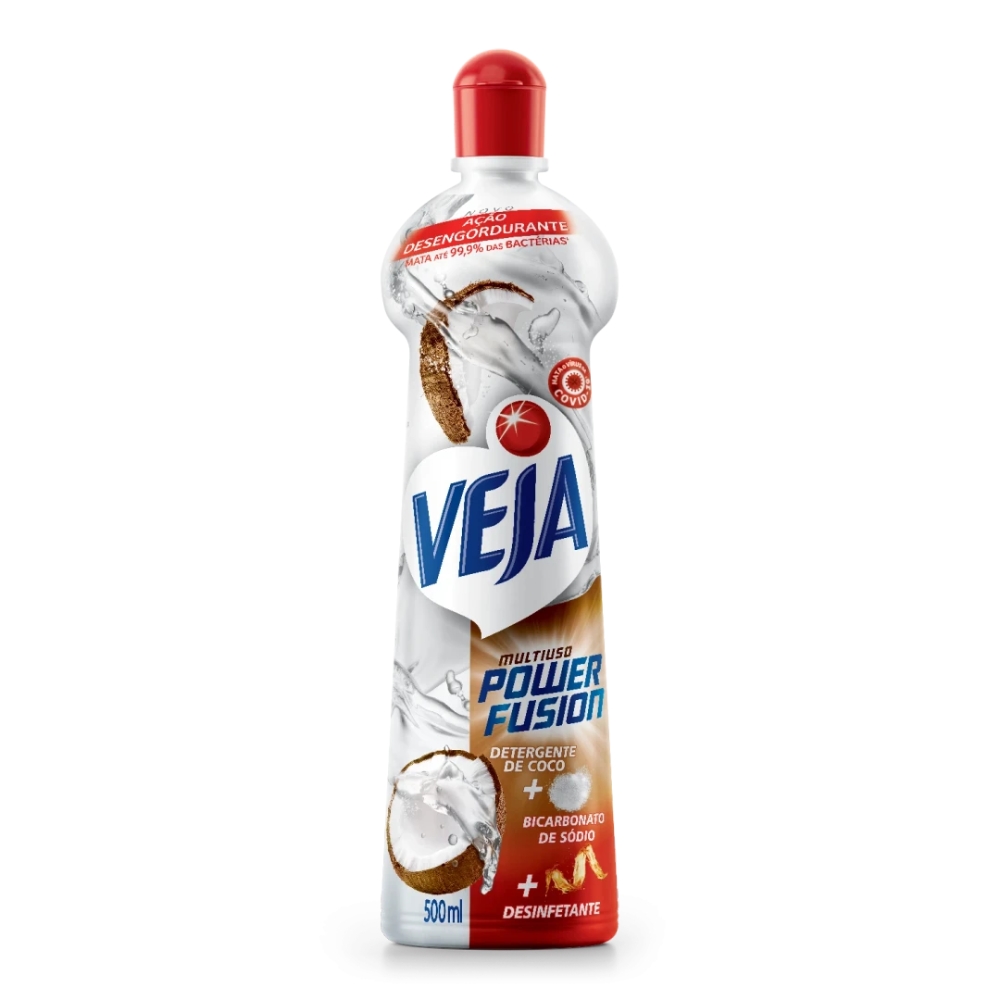 Limpador Multiuso Veja Power Fusion Laranja 500ml | Castro Naves