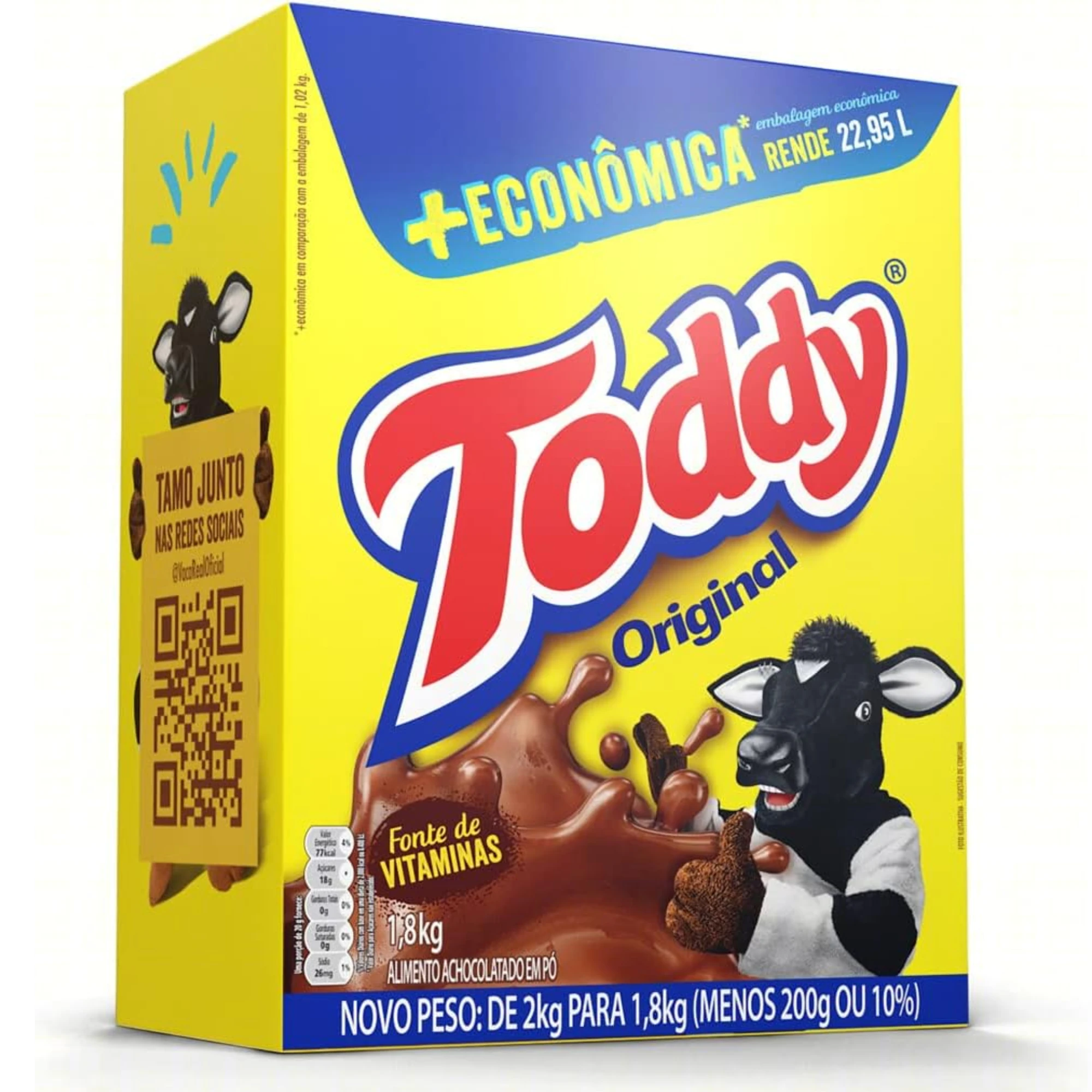 Castro Naves - ACHOCOLATADO EM PO TODDY VITAMINADO 1.8KG - 15414 01