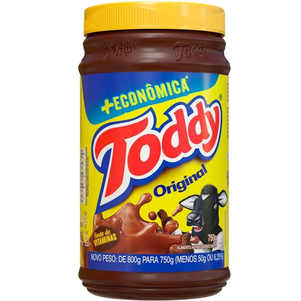 Castro Naves - ACHOCOLATADO EM PO TODDY VITAMINADO 750G - 15413 01