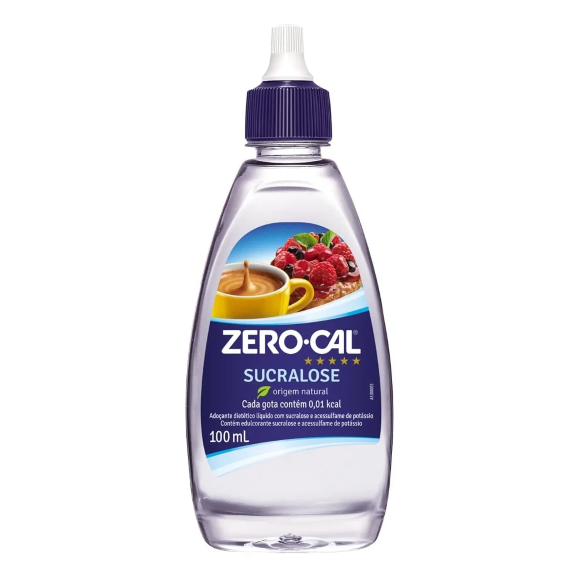 Castro Naves - ADOCANTE LÍQUIDO ZERO CAL SUCRALOSE 100ML - 11044 01