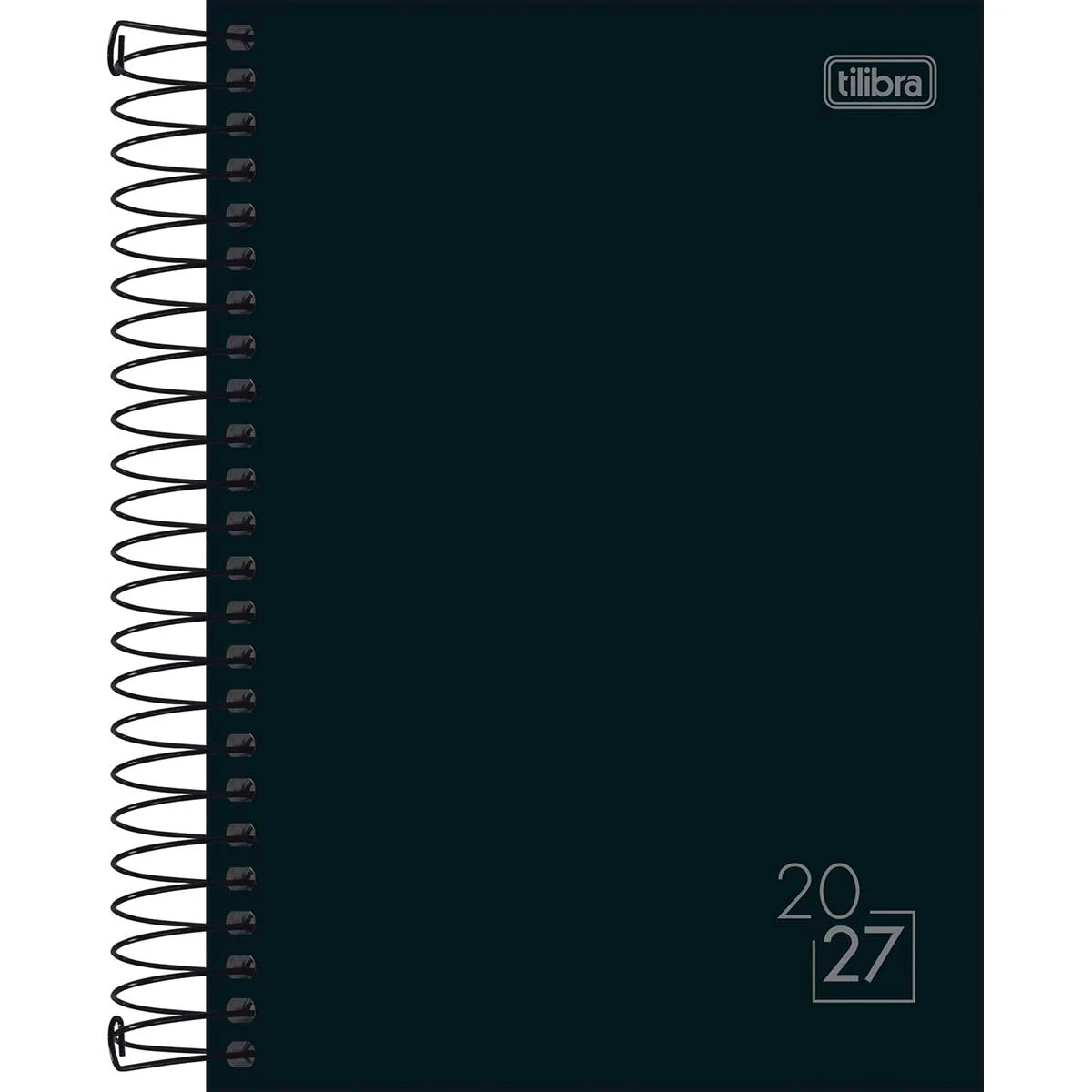 Imagem - Agenda Diária 2027 Spice Espiral 140x200mm Cor Preta Tilibra