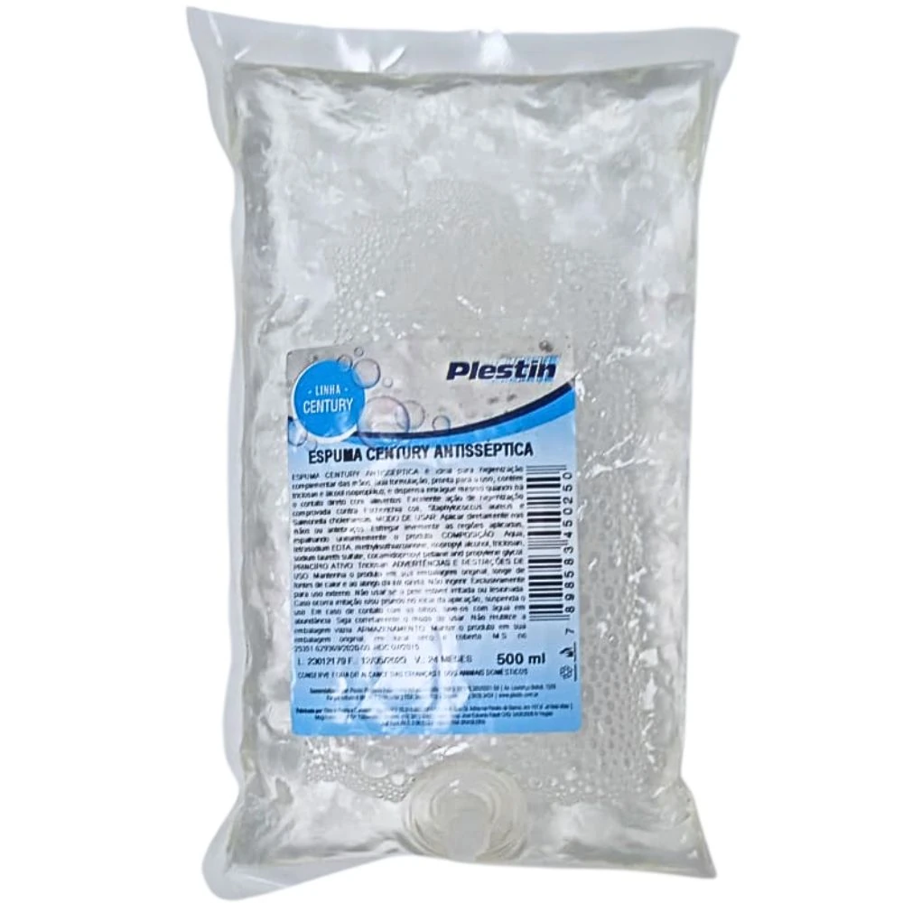Castro Naves - ALCOOL 70% ESPUMA ANTISSEPTICO REFIL 500ML - 9091 01