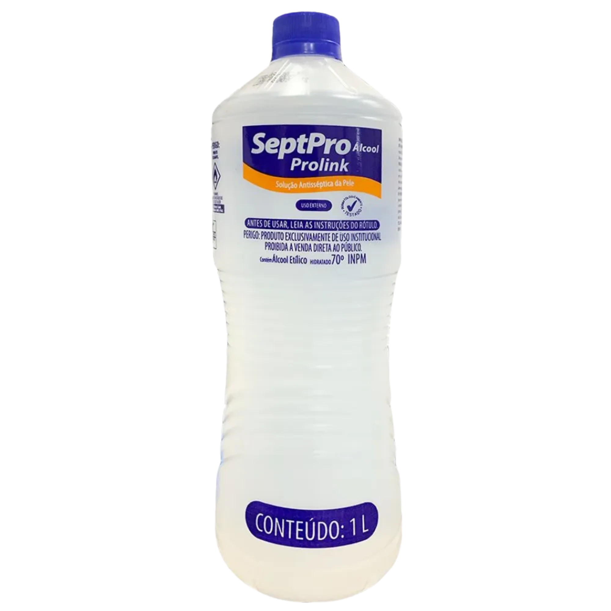 Castro Naves - ALCOOL ETÍLICO 70% HIGIENIZAÇAO DA PELE 1L - 9303 01