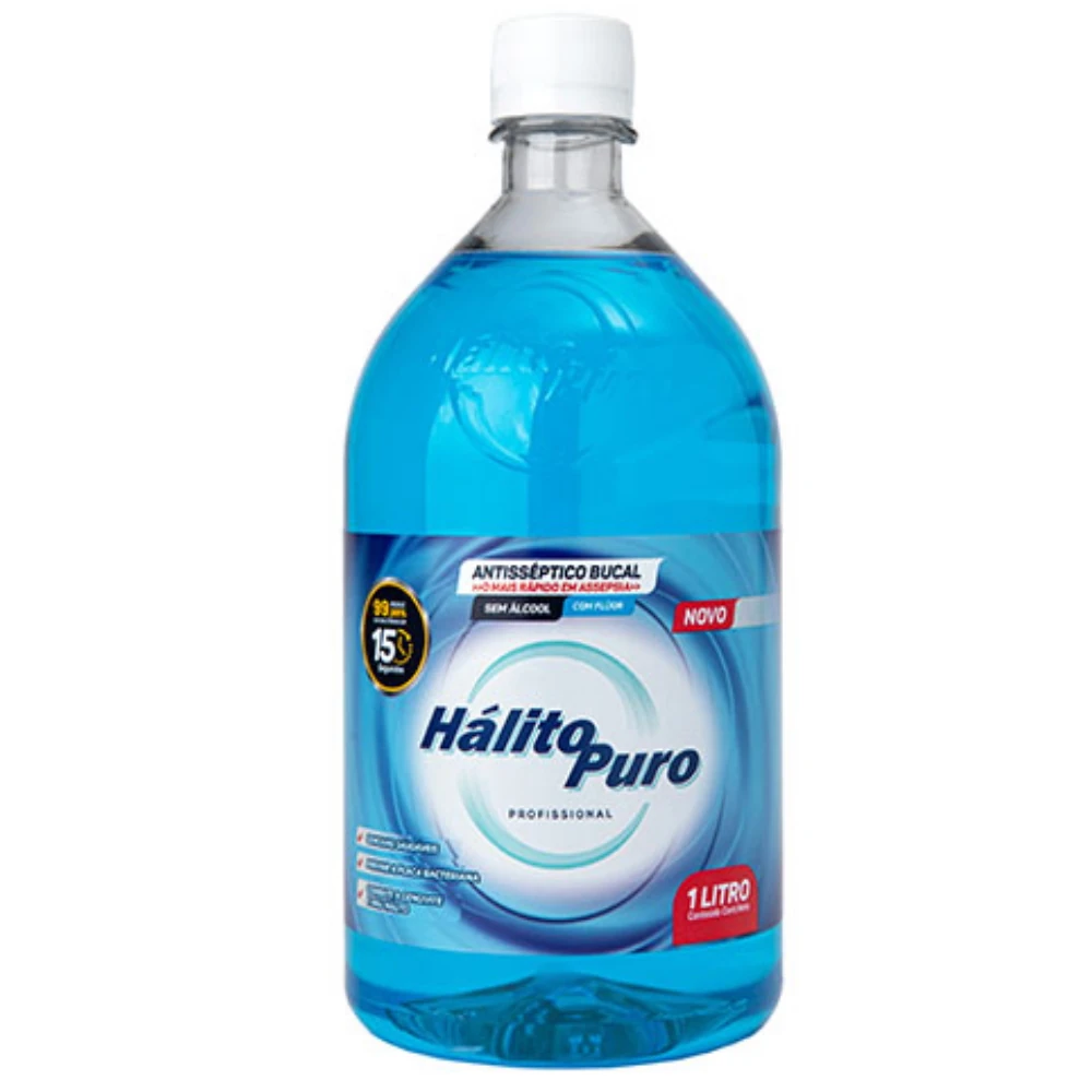 Castro Naves - ANTISSEPTICO BUCAL S/ALCOOL MENTA 1 L - 11552 01