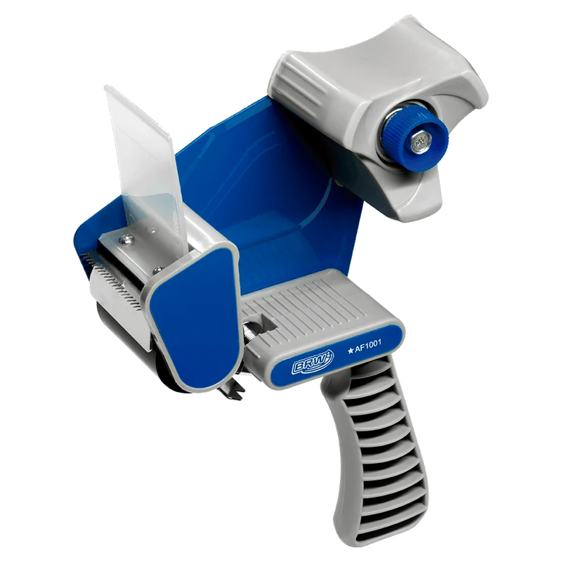 Aparelho Aplicador de Fita Adesiva Manual com Freio - BRW Azul