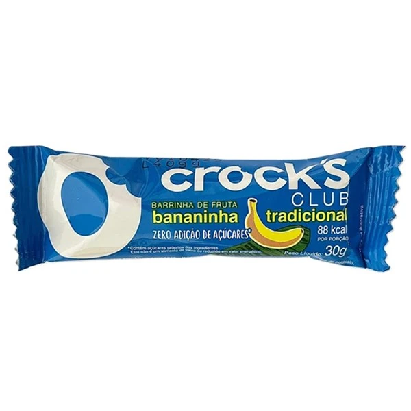 Castro Naves - BANANADA ZERO ACUCAR CROCKS CLUB 30G - 10156 01