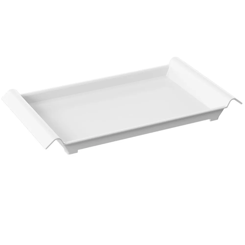 Castro Naves - BANDEJA PEQUENA PP 19X34CM BRANCA - 10014 01