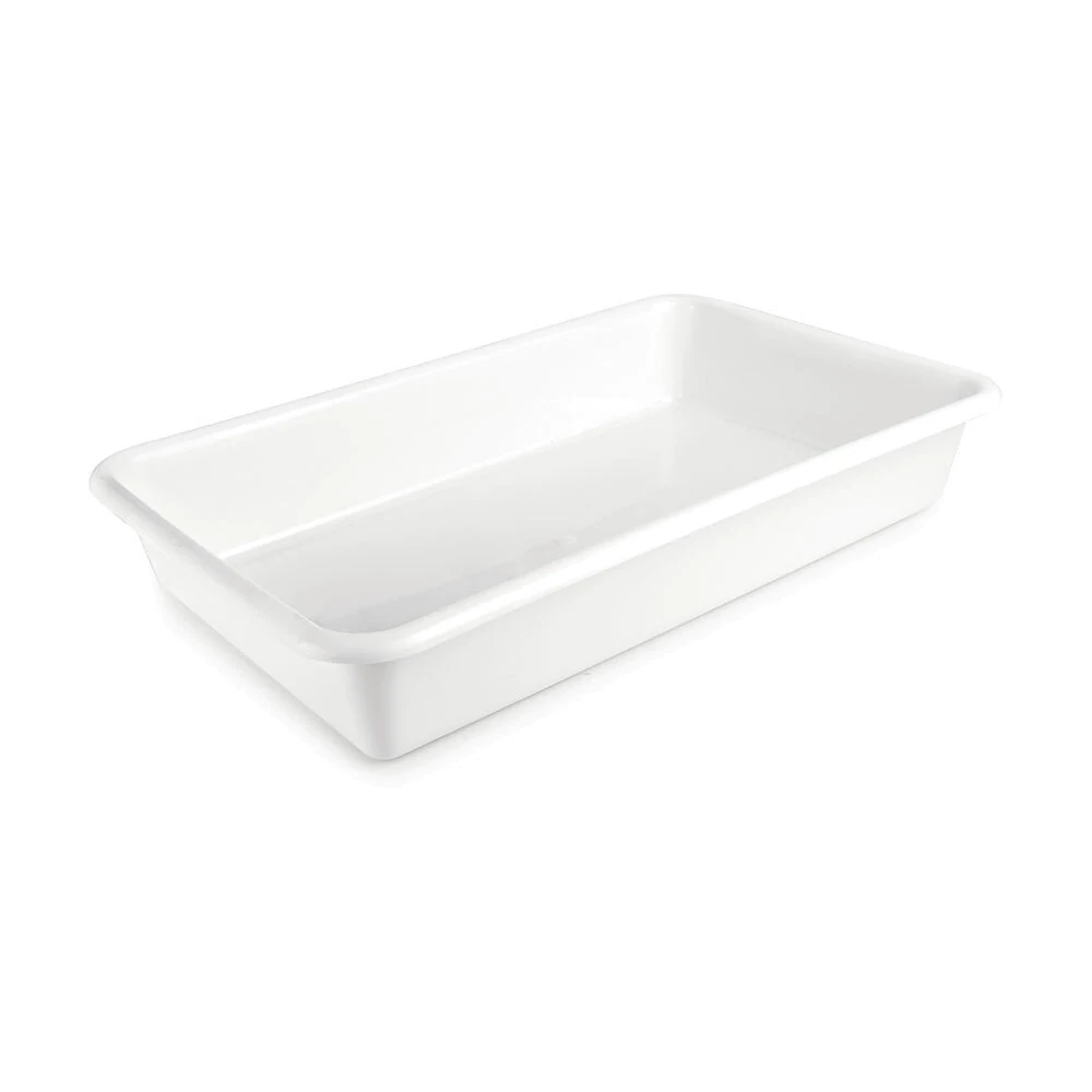 Castro Naves - BANDEJA PLAST. RETANG. MAXI 2,7 L BRANCA - 11768 01