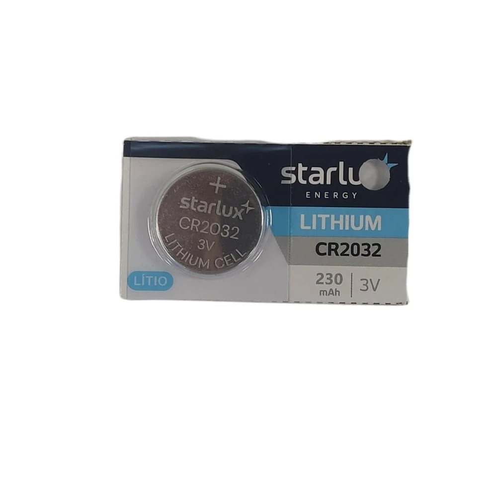 Castro Naves - BATERIA MOEDA 2032 STARLUX 3V C/1 - 10029 01