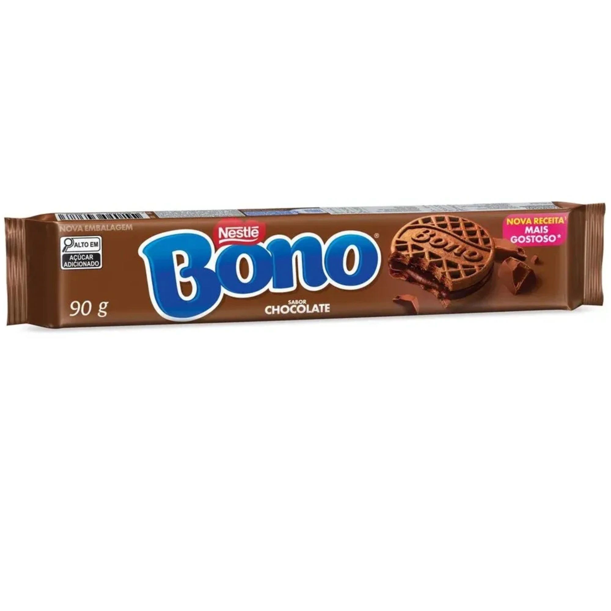 Biscoito Recheado Bonno Chocolate 90g Nestle | Castro Naves