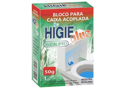 Castro Naves - BLOCO PARA CAIXA ACOPLADA 50G EUCALIPTO - 106611 01