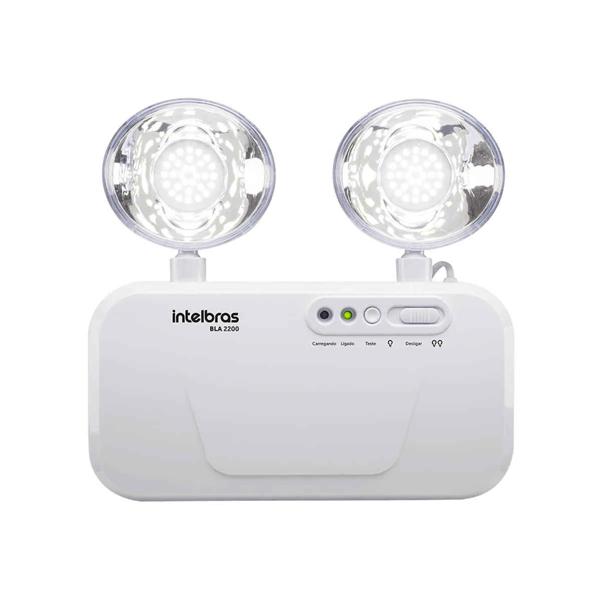 Imagem - Bloco de Iluminação de Emergência 2200 Lúmens com LED Direcionável BLA 2200. 2 horas de autonomia