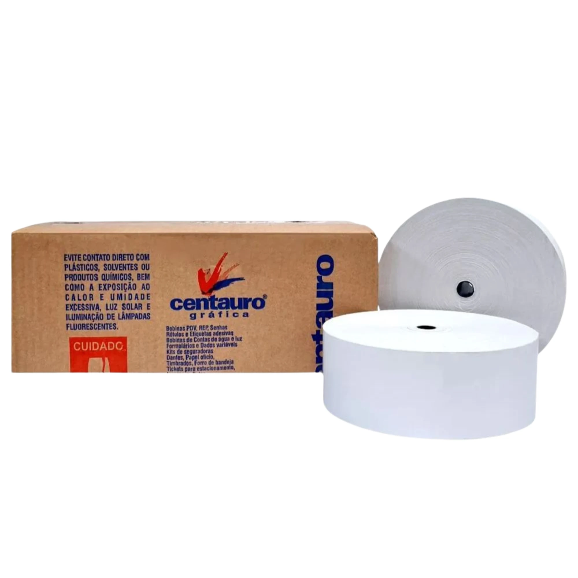 Castro Naves - BOBINA TERMICA RELOGIO PONTO 56MMX360M CX/4 - 9767 01