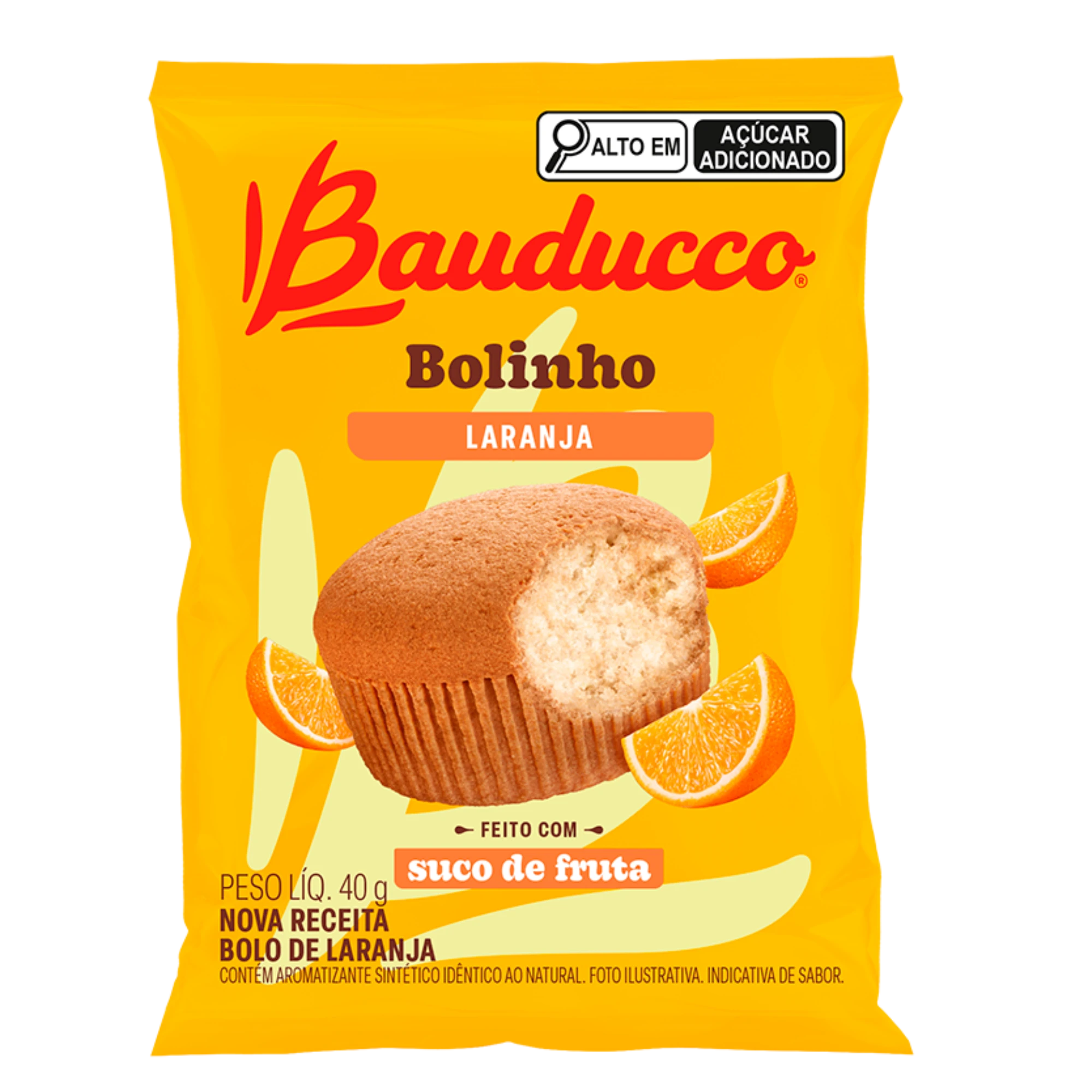 Castro Naves - BOLINHO BAUDUCCO LARANJA 40G - 9738 01