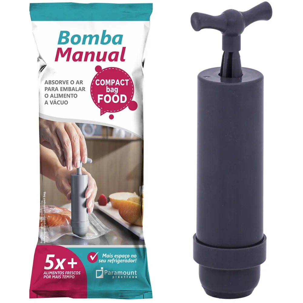 Castro Naves - BOMBA MANUAL P/ EMBALAGEM A VACUO FOOD - 105733 01