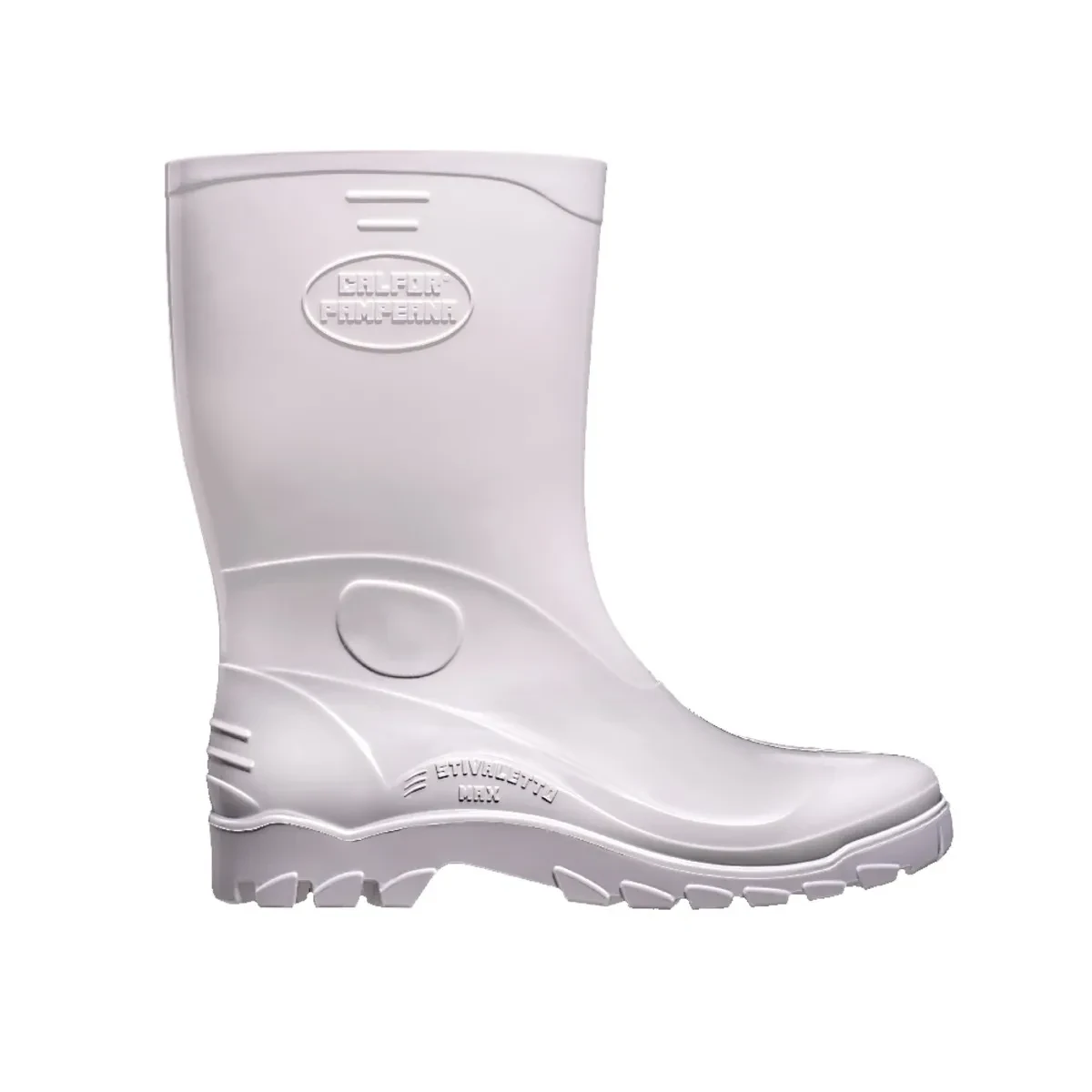 Castro Naves - BOTA PVC FORRADA CANO MEDIO BRANCA 41 - 11264 01
