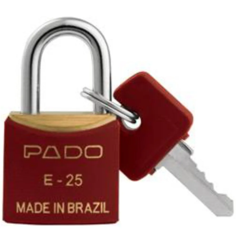 Castro Naves - CADEADO SM CORES 20MM VERMELHO - 101329 01