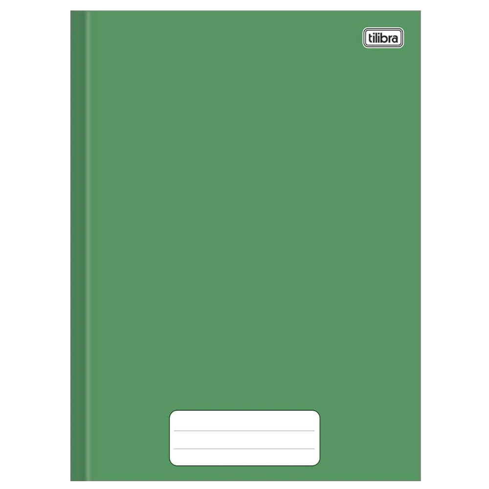 Castro Naves - CADERNO BROCHURA 1/4 CD PEPPER 80F VERDE - 14730 01