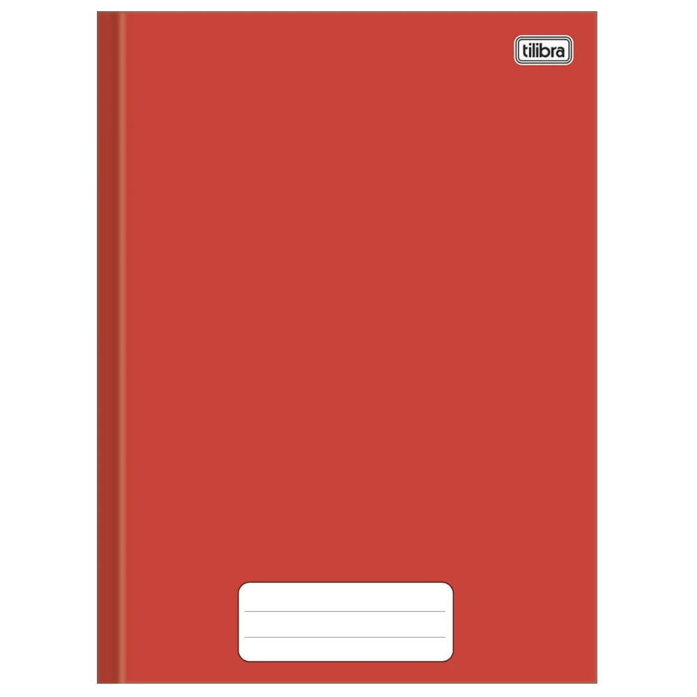 Castro Naves - CADERNO BROCHURA 1/4 CD PEPPER 80F VERMELHO - 14731 01