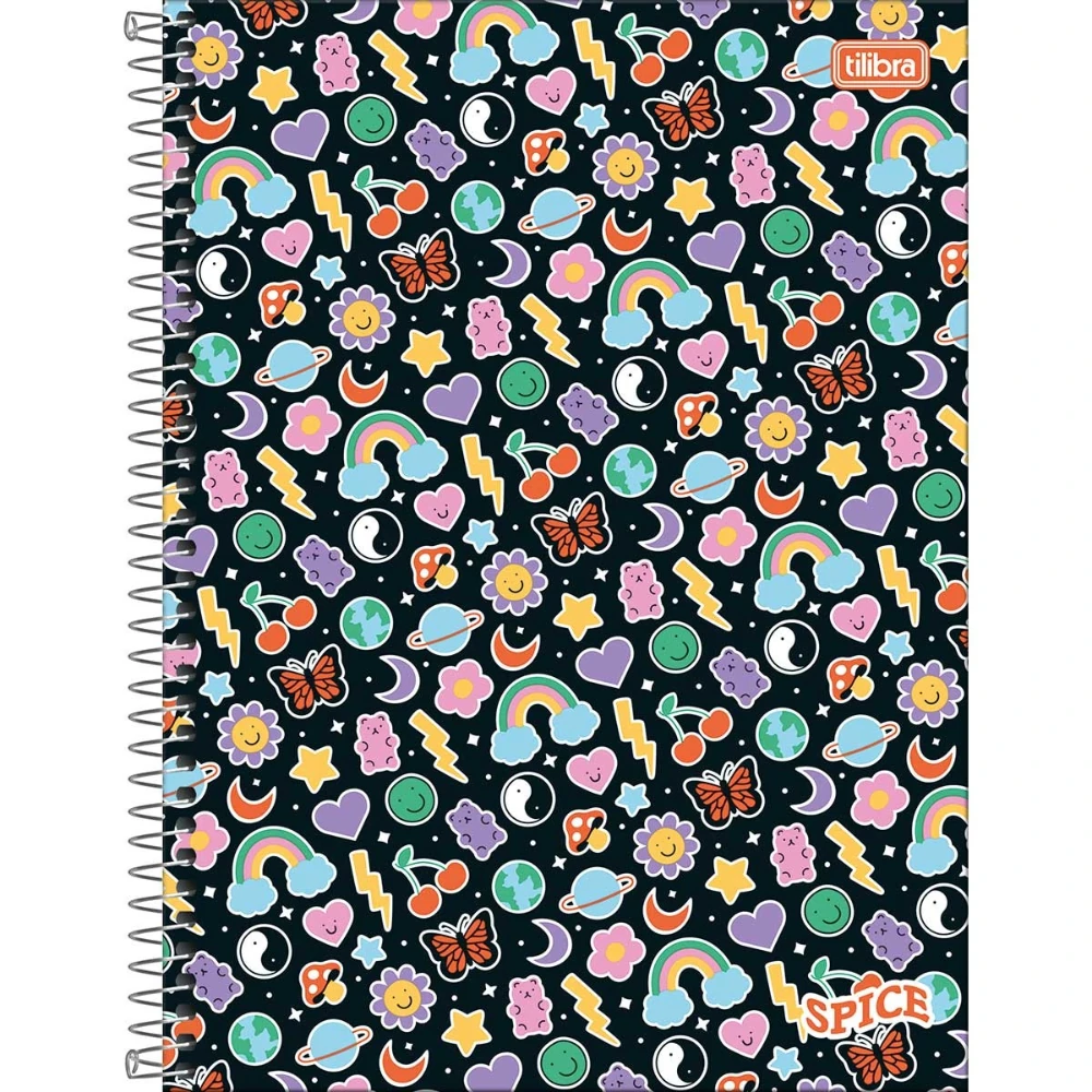 Castro Naves - CADERNO ESPIRAL UNIV. CD 16 M SPICE FEM 256F - 8979 01