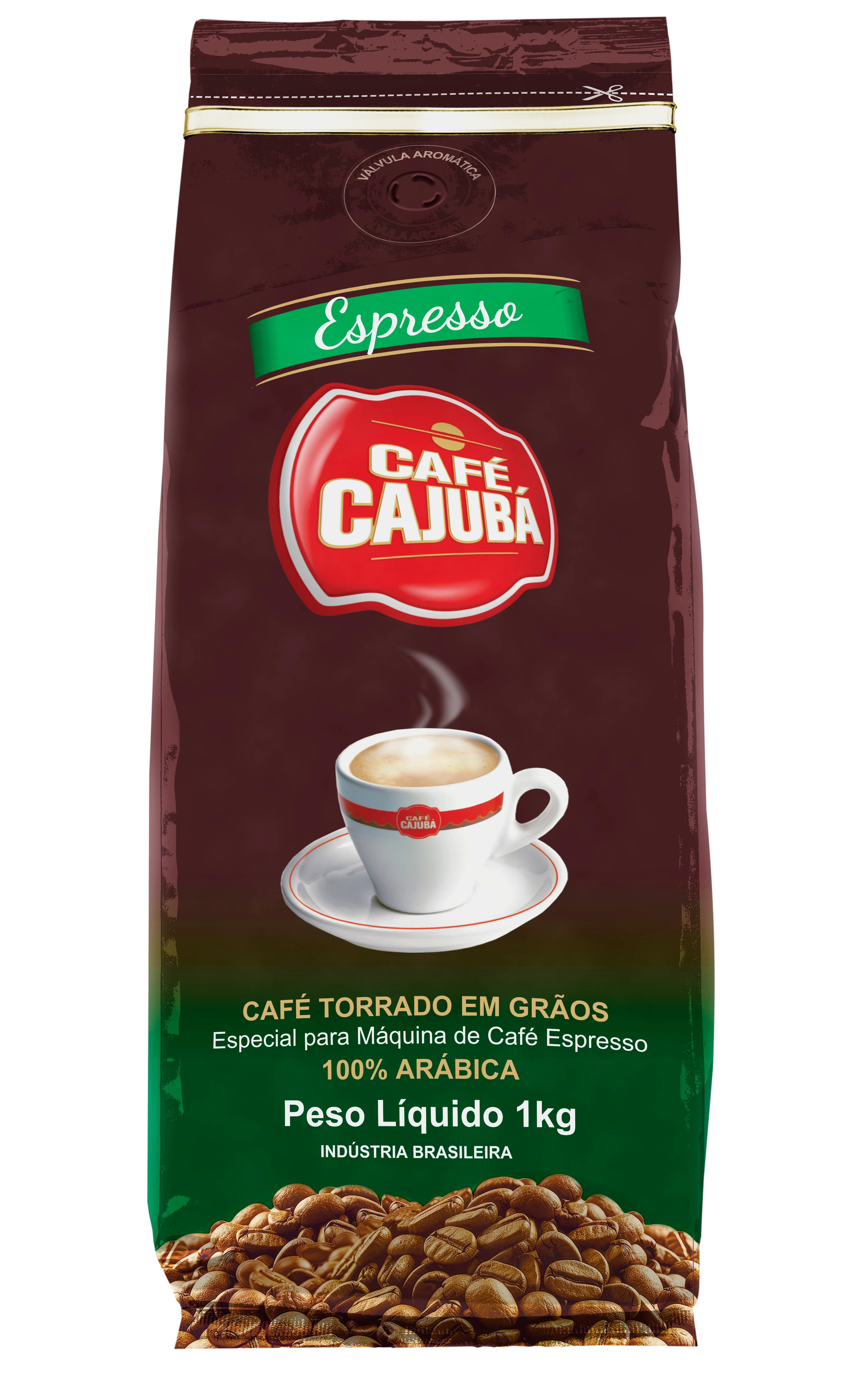 Castro Naves - CAFE CAJUBA EM GRAOS EXPRESSO 1K - 61010 01