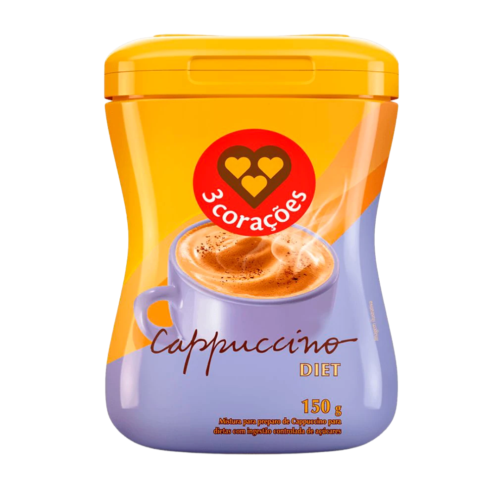 Castro Naves - CAFE CAPPUCCINO DIET Pote/150g - 25494 01