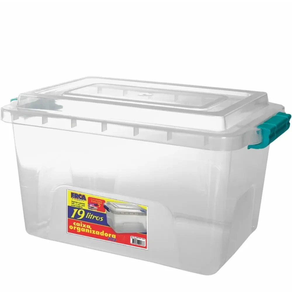 Castro Naves - CAIXA ORGANIZADORA ALTO CRISTAL 19 L  - 11889 01