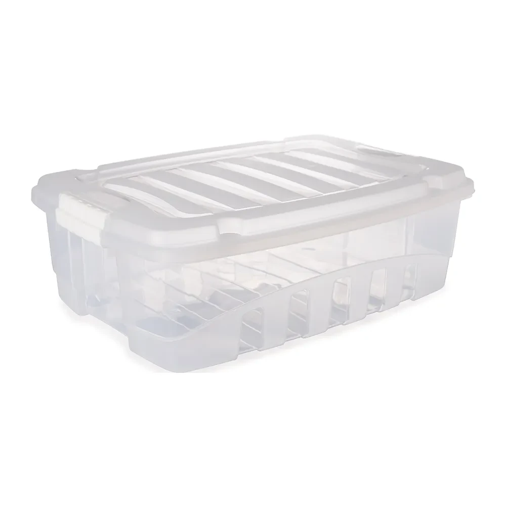 Castro Naves - CAIXA ORGANIZADORA BAIXA CRISTAL 26,5 L - 11773 01