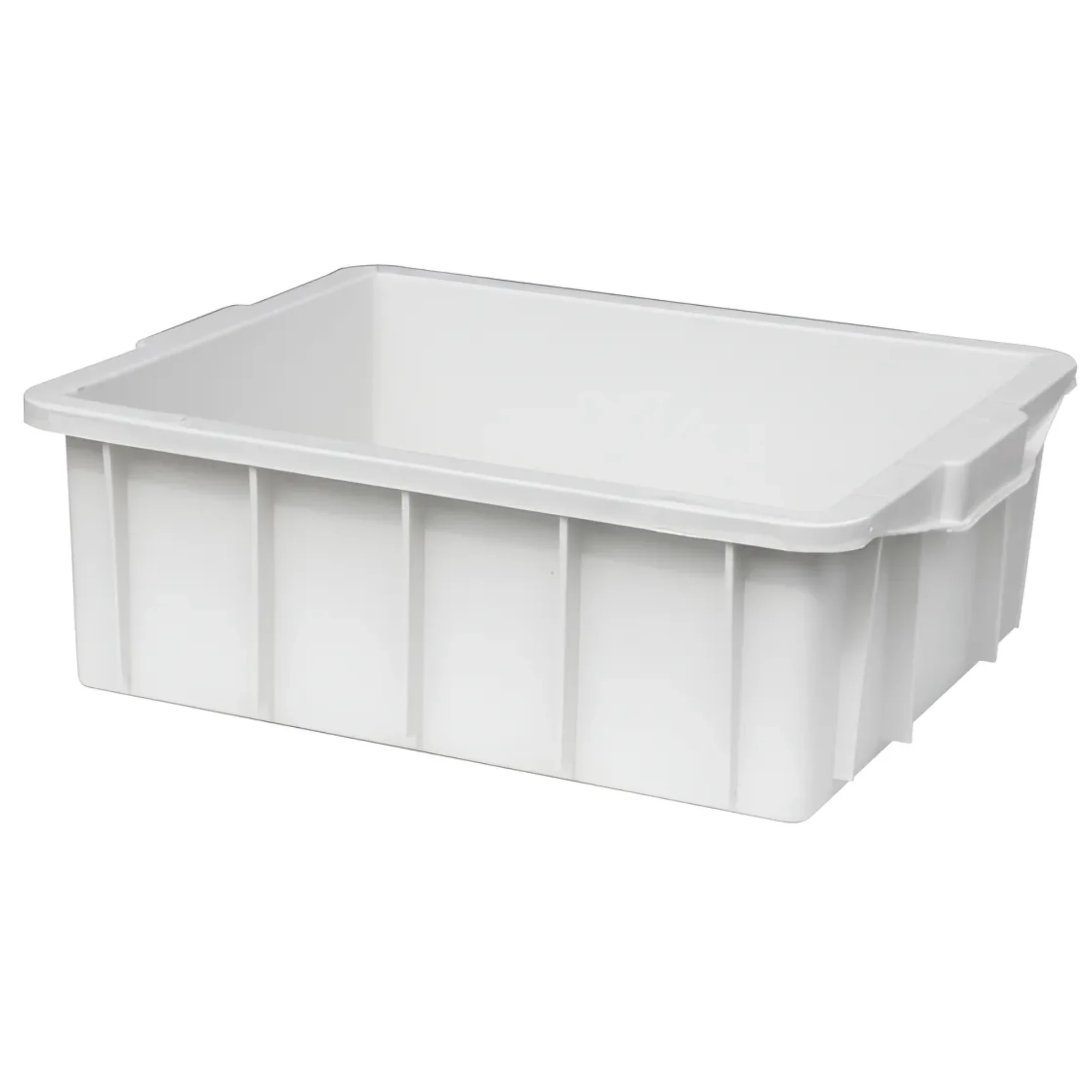 Castro Naves - CAIXA PLASTICA BRANCA SEM TAMPA 15,5L - 8498 01