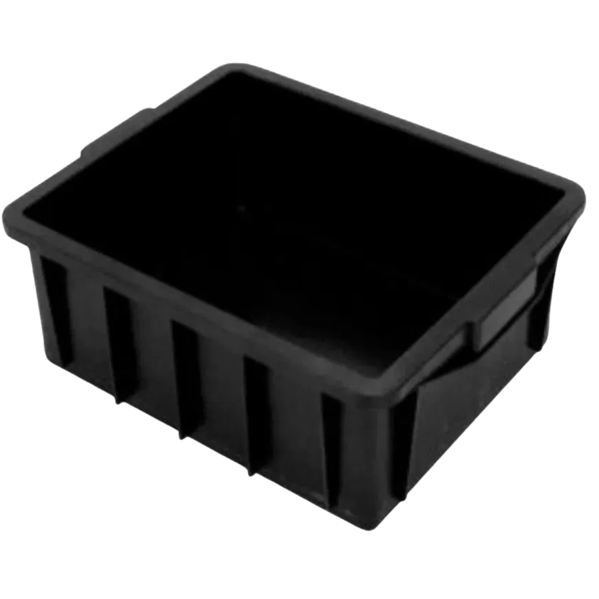 Castro Naves - CAIXA PLASTICA PRETA SEM TAMPA 15,5L - 105556 01