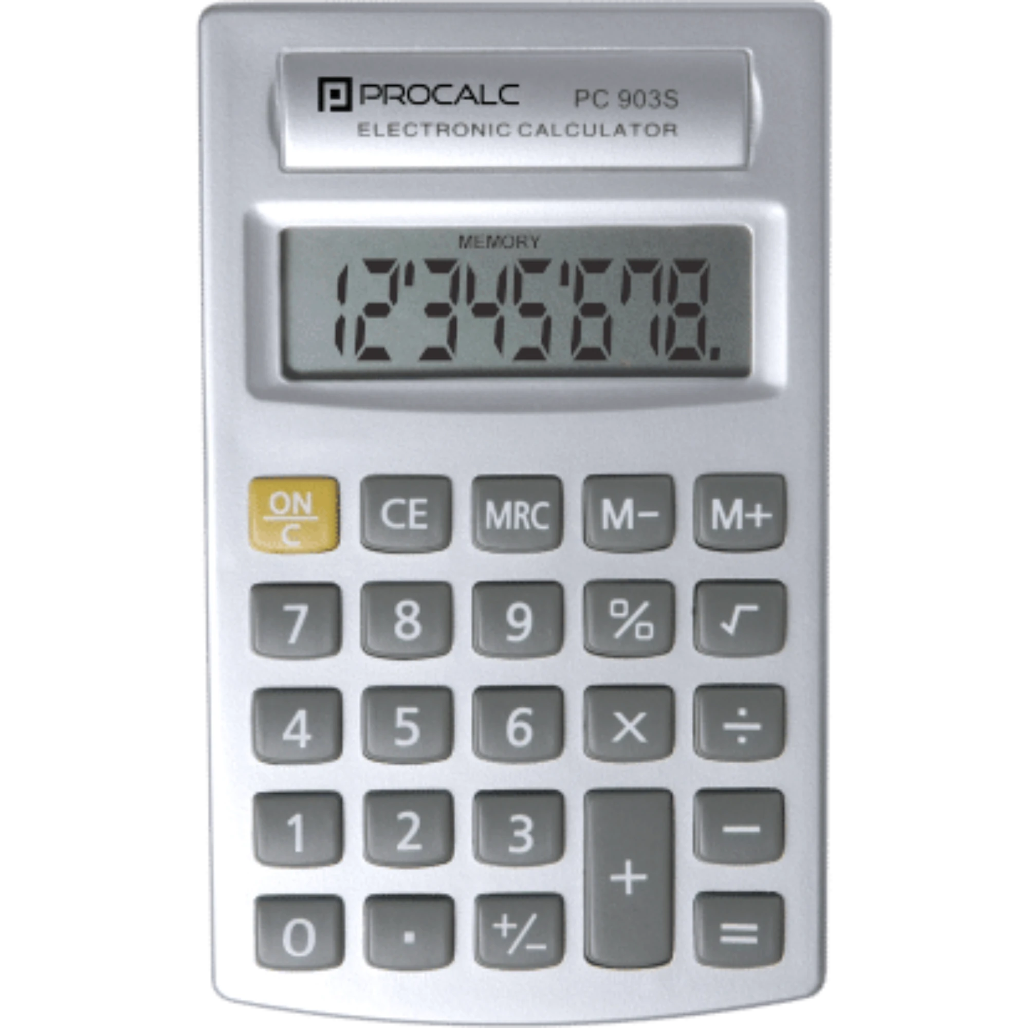 Castro Naves - CALCULADORA DE BOLSO 8 DIG. PC903S PROCALC - 8987 01
