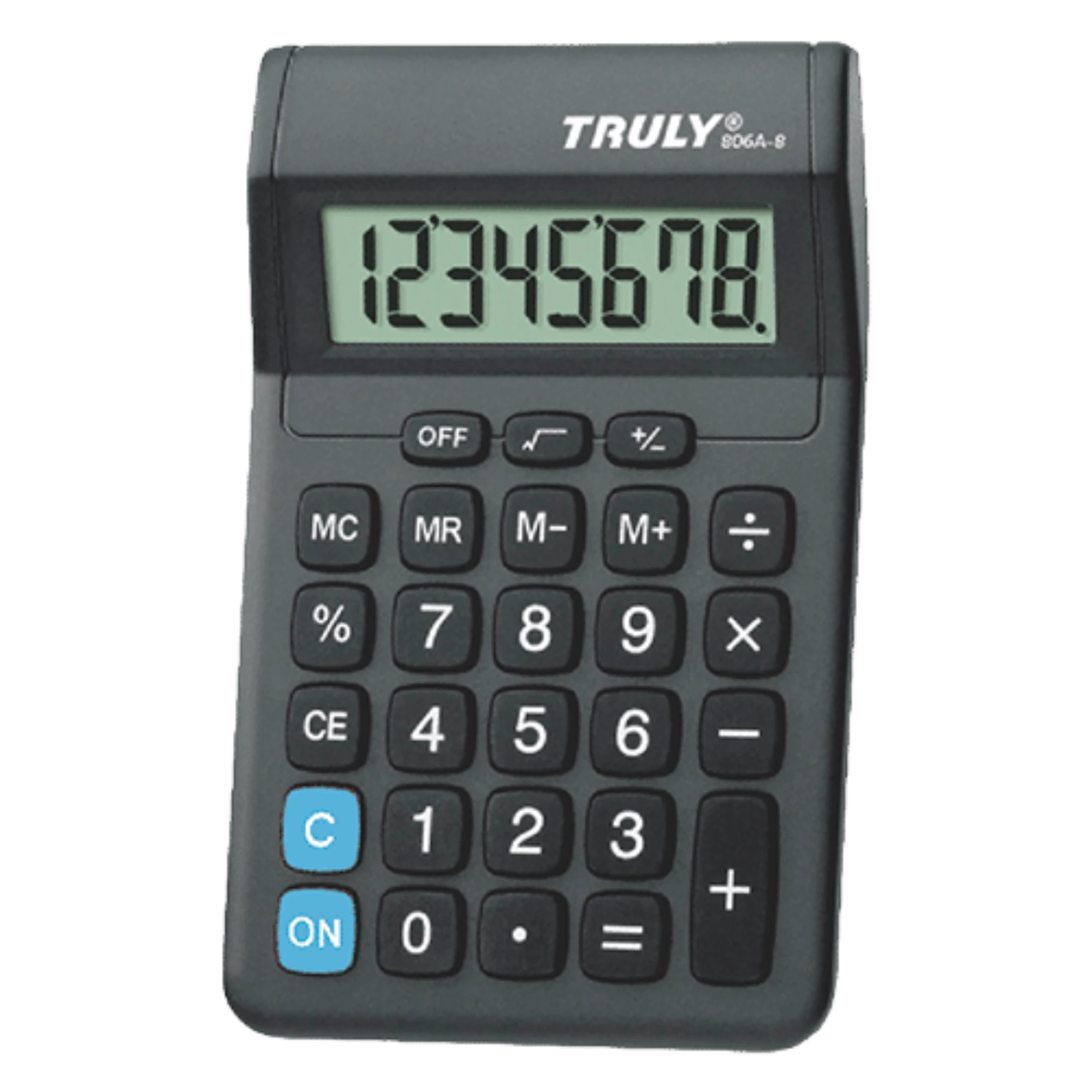 Castro Naves - CALCULADORA DE MESA 8 DIGITOS TRULY 806A-8 - 8988 01