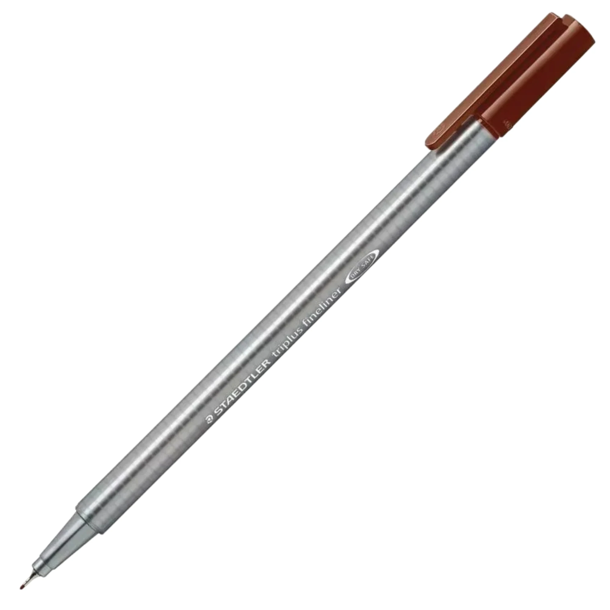 Imagem - Caneta Hidrográfica 0.3mm Triplus Fineliner 334 em Formato Triangular cor Marrom Staedtler