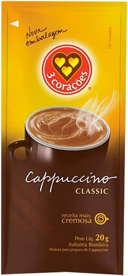 Castro Naves - CAPPUCCINO 3C CLASSIC SACHE 20G - 25510 01