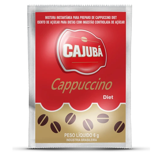 Castro Naves - CAPPUCCINO CAJUBA DIET SACHE C/ 6G - 11639 01
