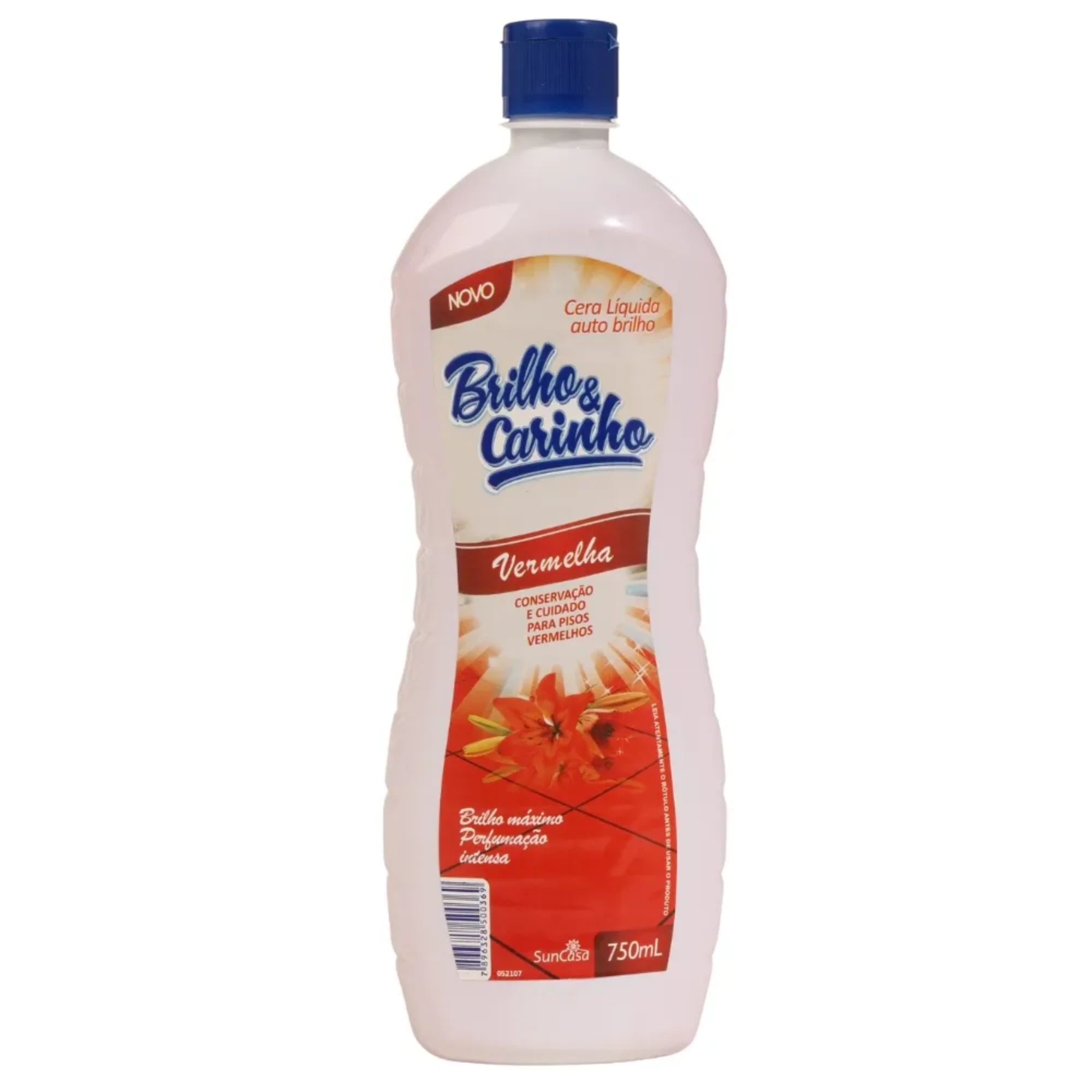 Castro Naves - CERA LIQUIDA BRILHO E CARINHO VERMELHA 750ML - 9696 01