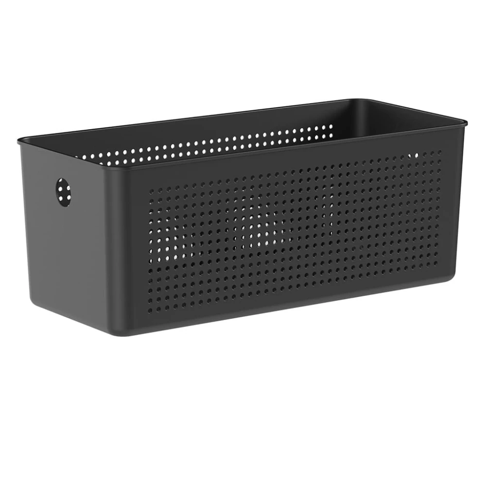 Imagem - Cesto Organizador Flow 6,6L 34x15x13cm Preto