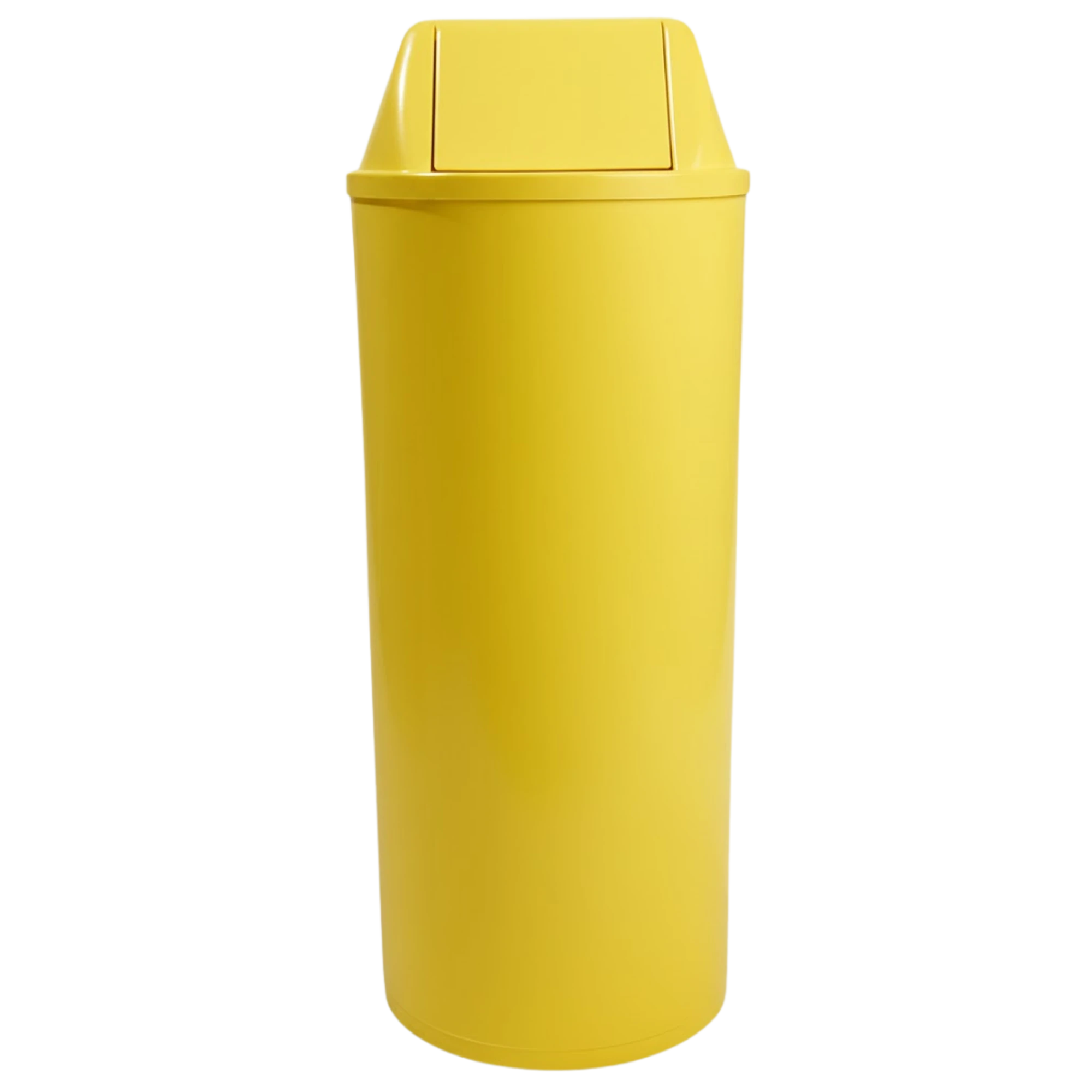 Castro Naves - CESTO PLAST. 22L RED. AMARELO C/TPA. BASCUL. - 13796 01