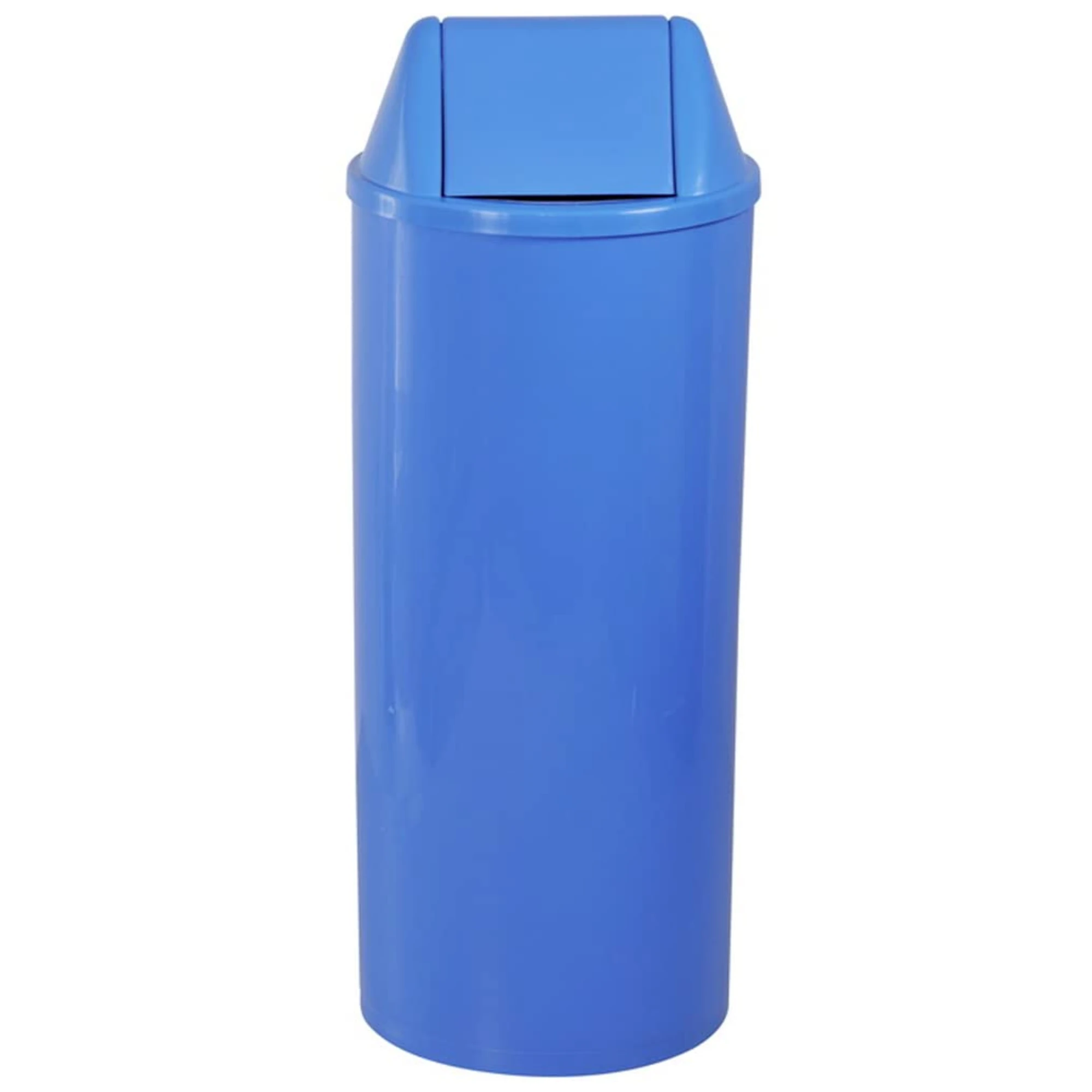 Castro Naves - CESTO PLAST. 22L RED. AZUL C/TPA. BASCUL. - 96503 01