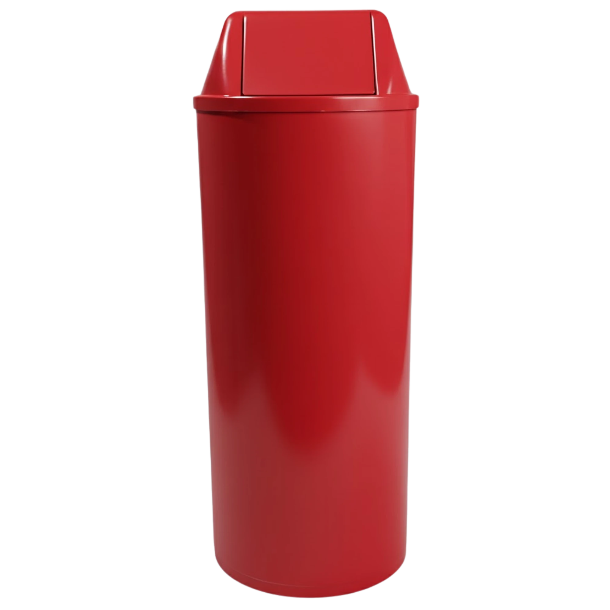 Castro Naves - CESTO PLAST. 22L RED. VERMELHO C/TPA. BASCUL. - 13798 01