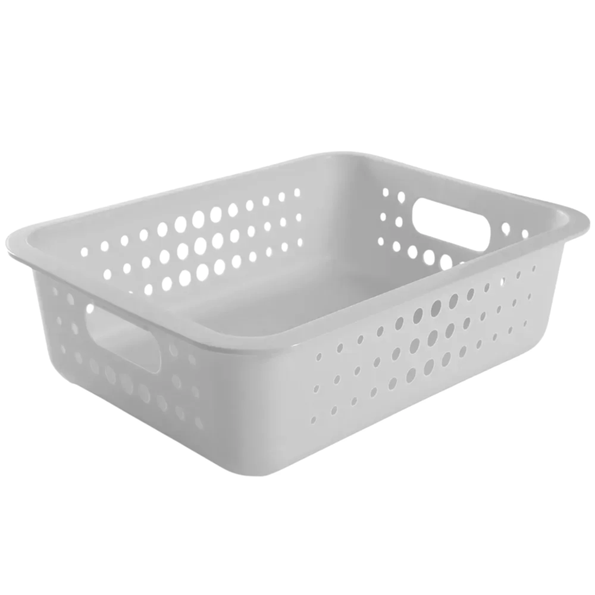 Castro Naves - CESTO PLASTICO ORGANIZADOR GRANDE 9L BRANCO - 13163 01