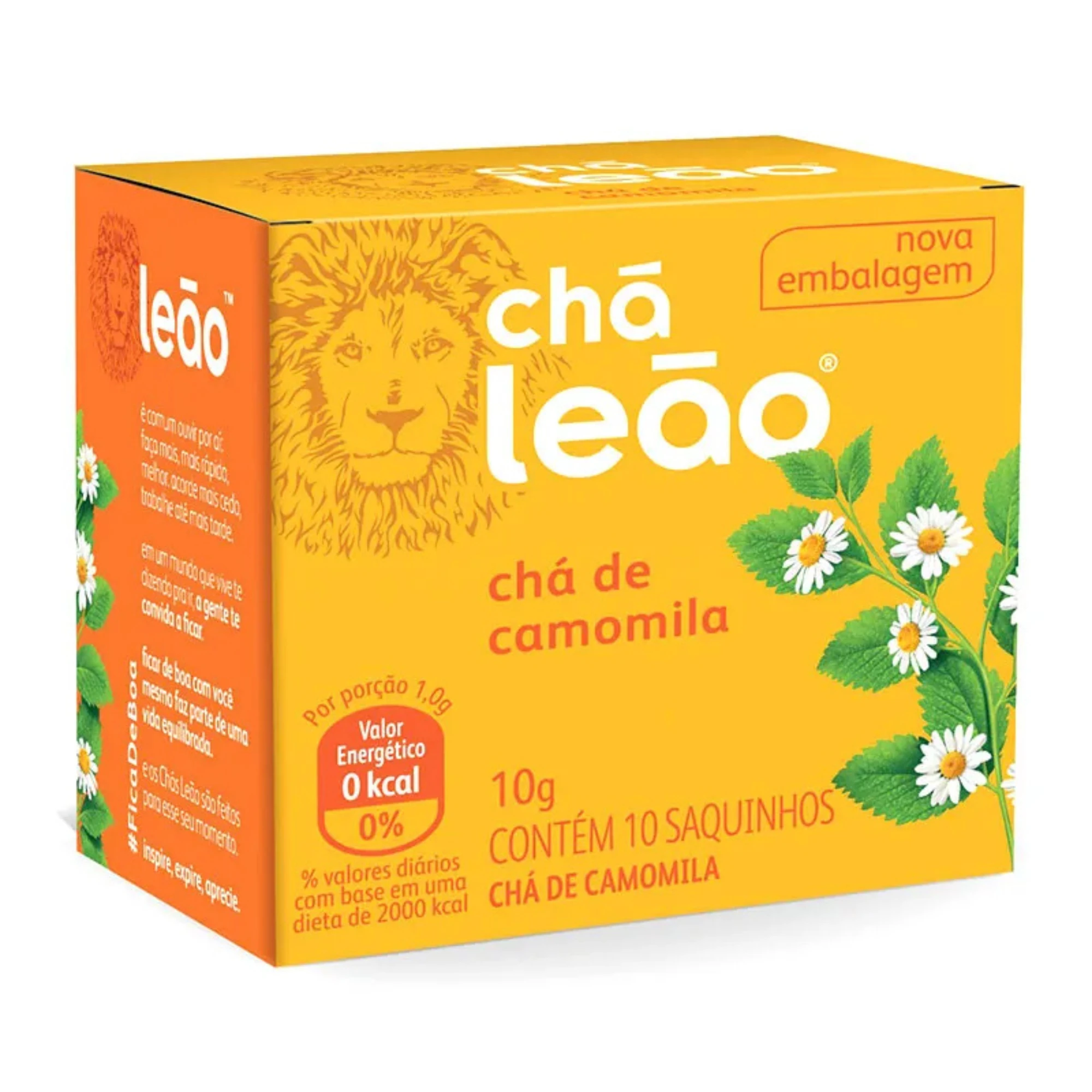 Castro Naves - CHA  CAMOMILA 10G CX/10 SAQ. - 61630 01