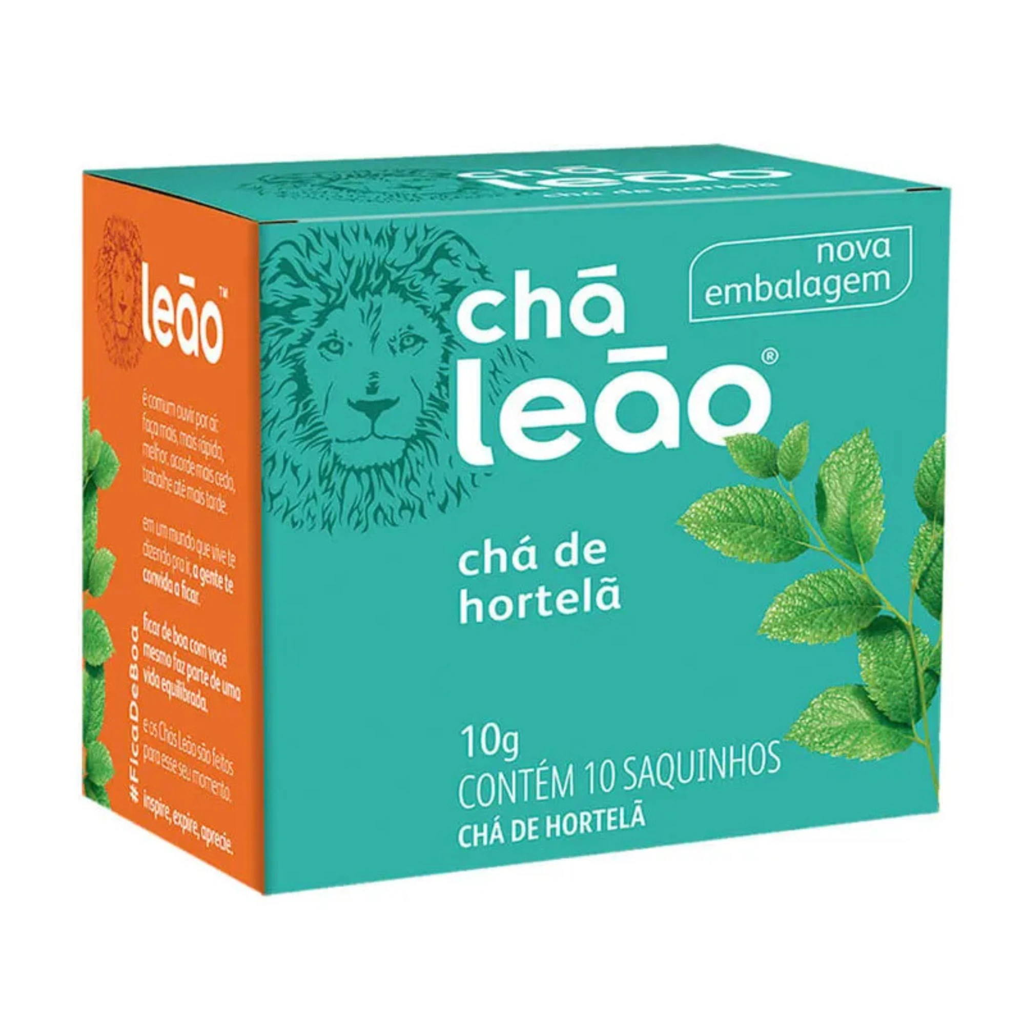 Castro Naves - CHA HORTELA 10G CX/10 SAQ. - 1400 01