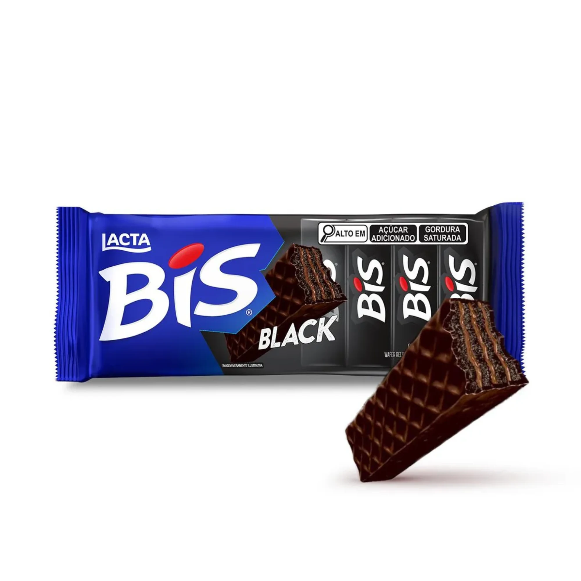 Castro Naves - CHOCOLATE 100,8G BIS BLACK - 10168 01