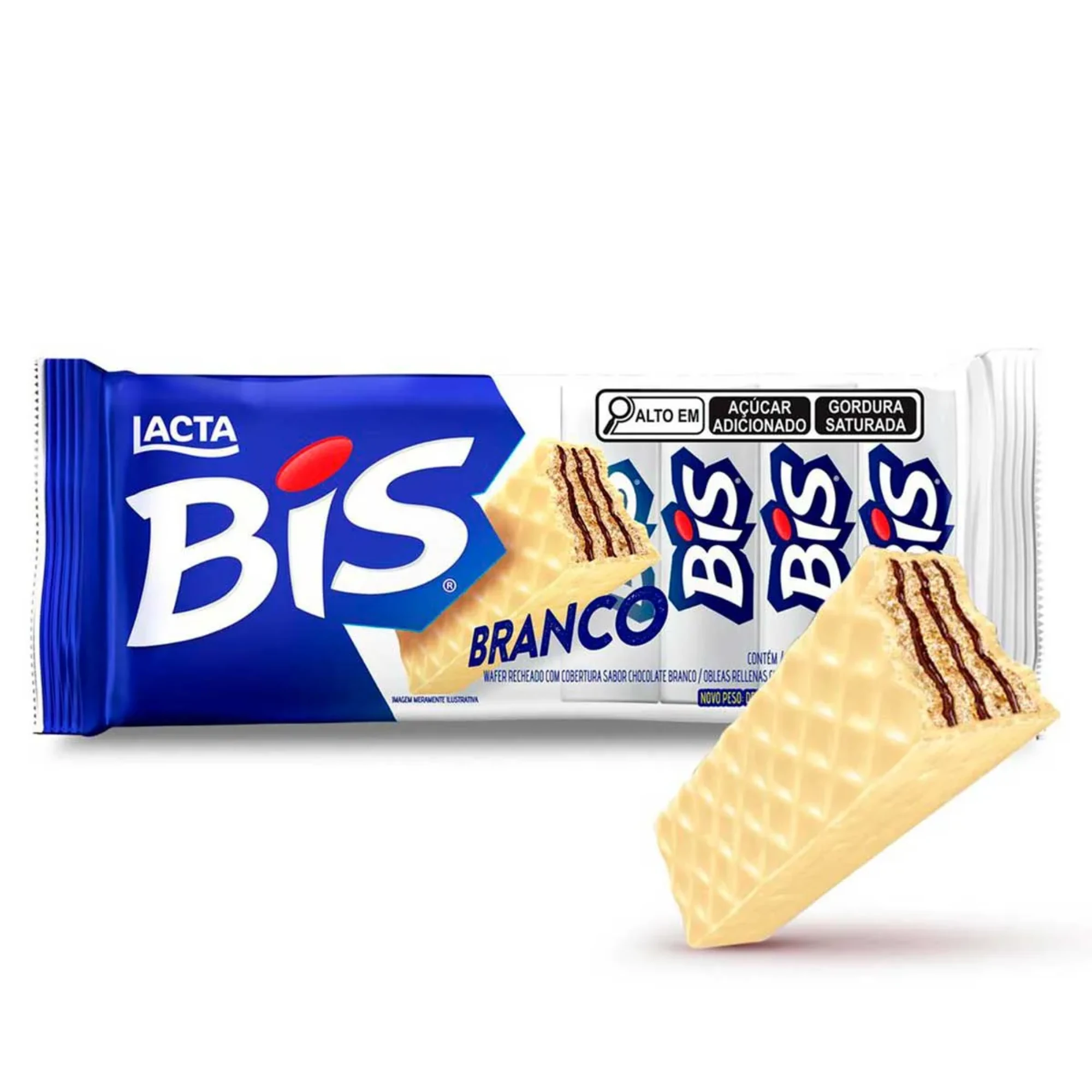 Castro Naves - CHOCOLATE 100,8G BIS CHOCOLATE BRANCO - 10167 01