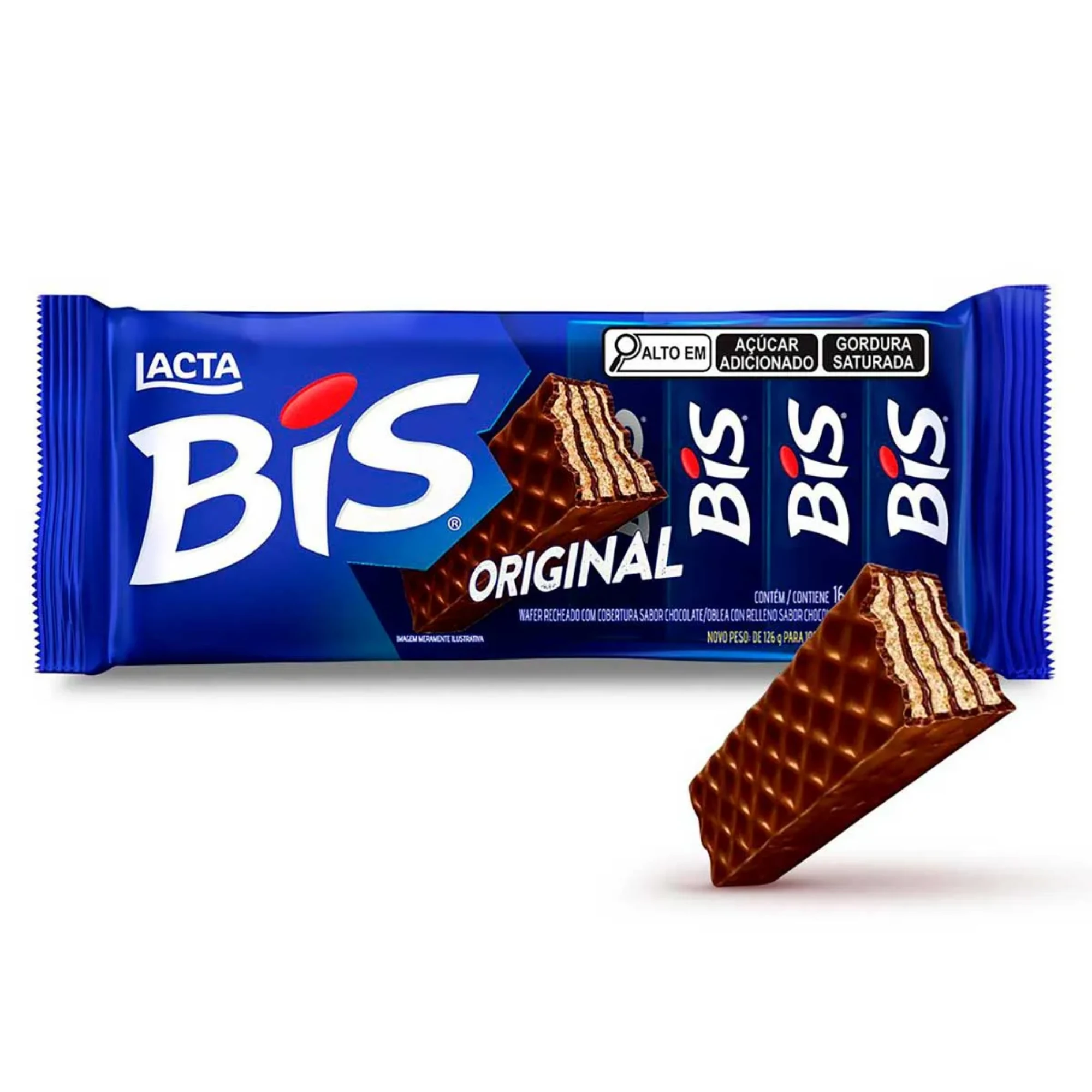 Castro Naves - CHOCOLATE 100,8G BIS ORIGINAL - 10166 01