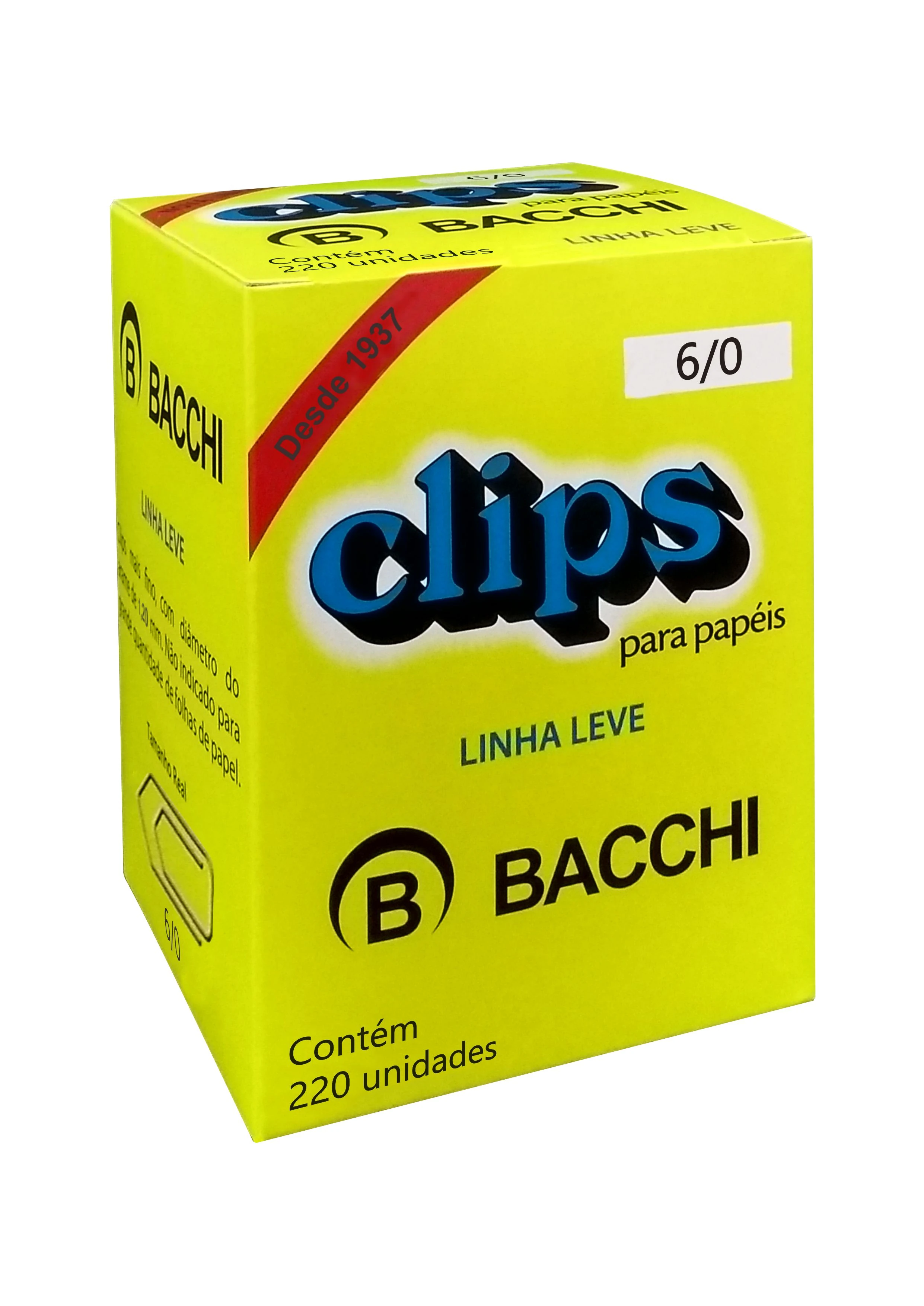 Castro Naves - CLIPS ACO GALVANIZADO LEVE 6/0 CX/220 - 15710 01