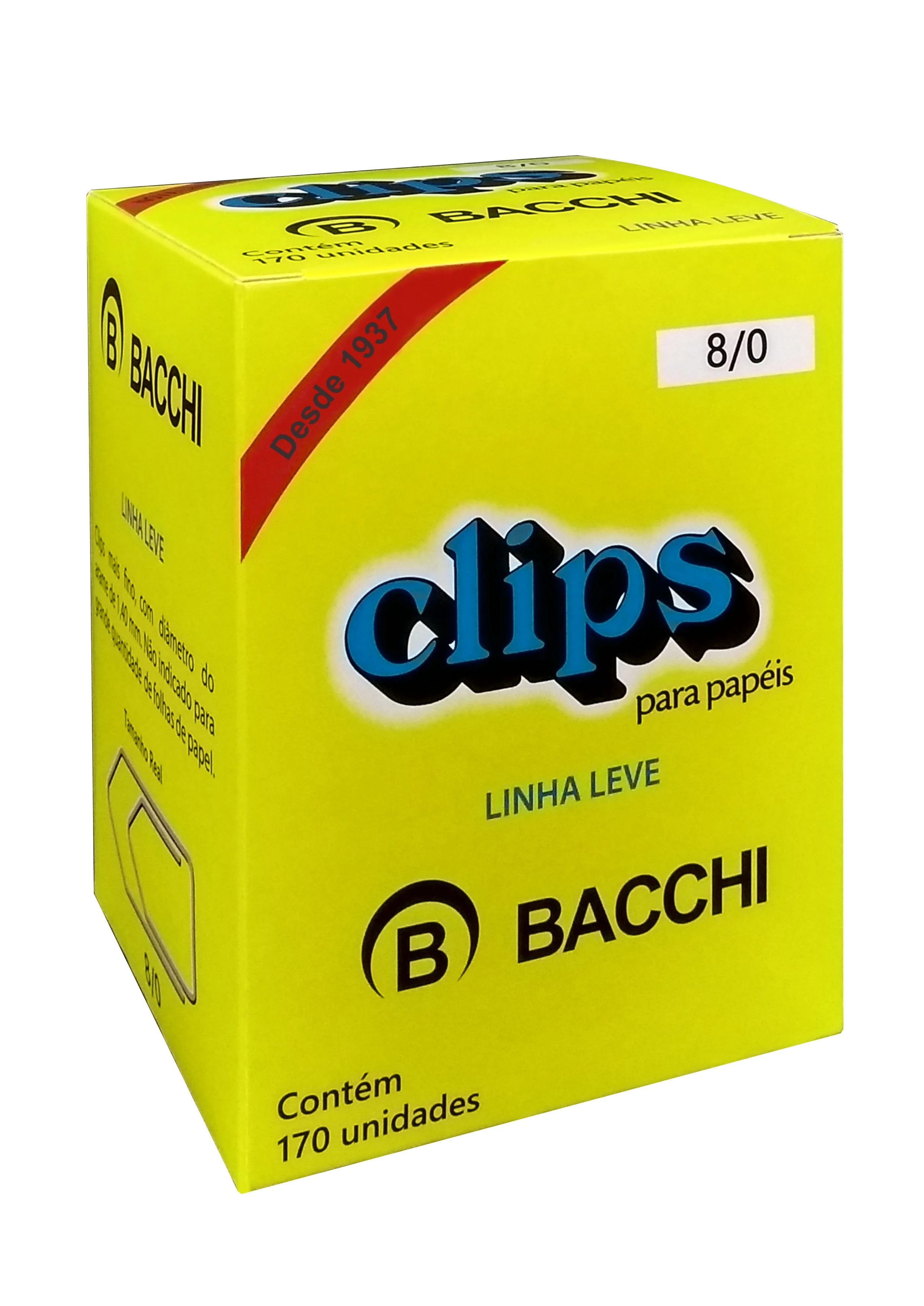 Castro Naves - CLIPS ACO GALVANIZADO LEVE 8/0 CX/170 - 15711 01