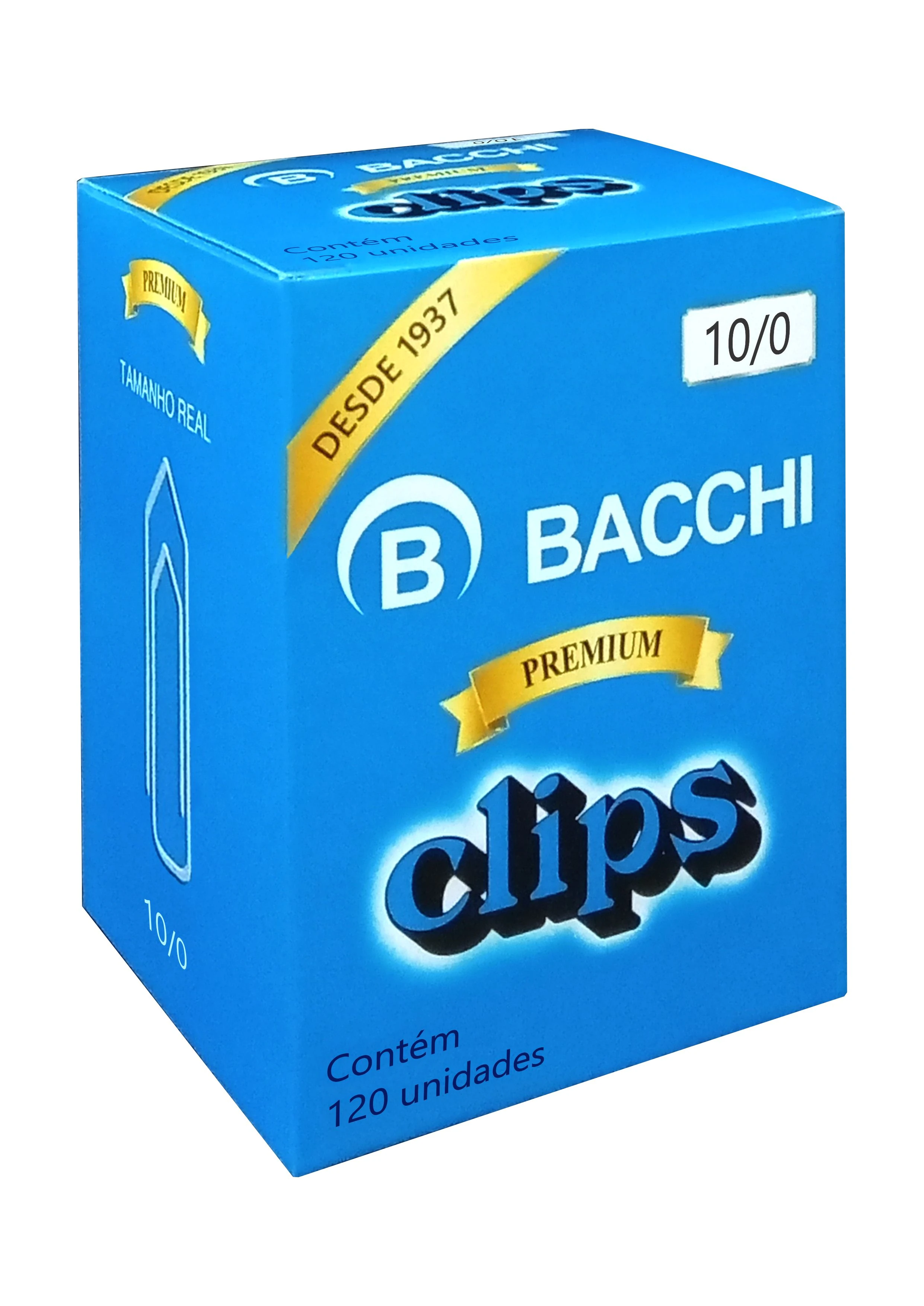 Castro Naves - CLIPS ACO GALVANIZADO PREMIUM 10/0 CX/120 - 15704 01